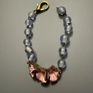 Awesome hand made bracelet from vintage pieces 8 inches made by hotcakes design